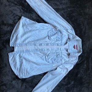 Denim button up